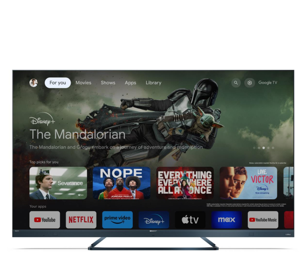 SHARP 65FQ8EG  QLED 4K 144Hz Google TV Dolby Vision Dolby Atmos - 1189967 - zdjęcie 2